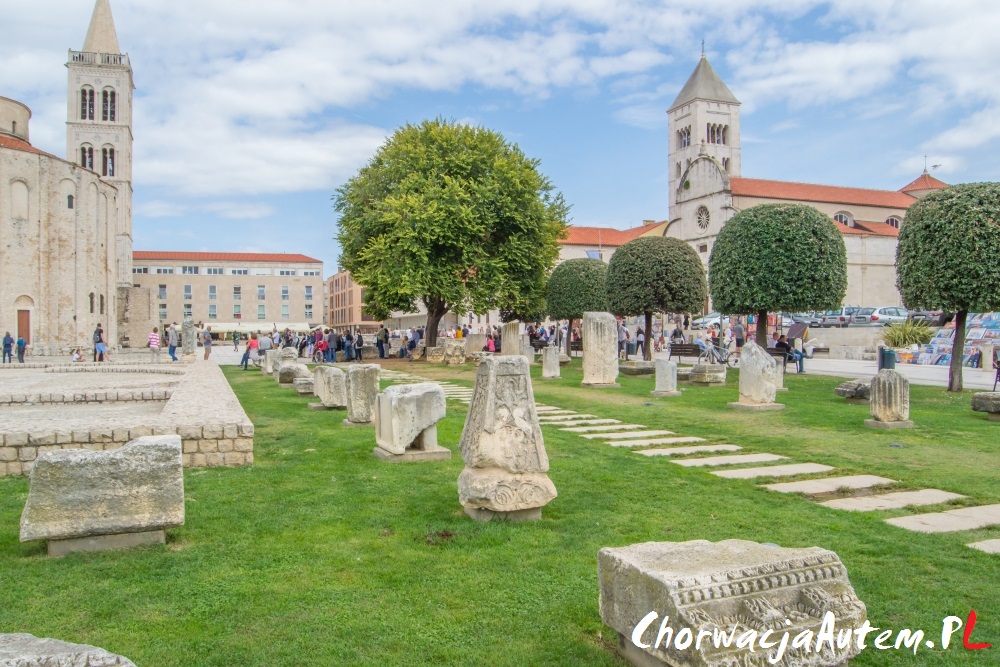 Zadar rzymskie ruiny