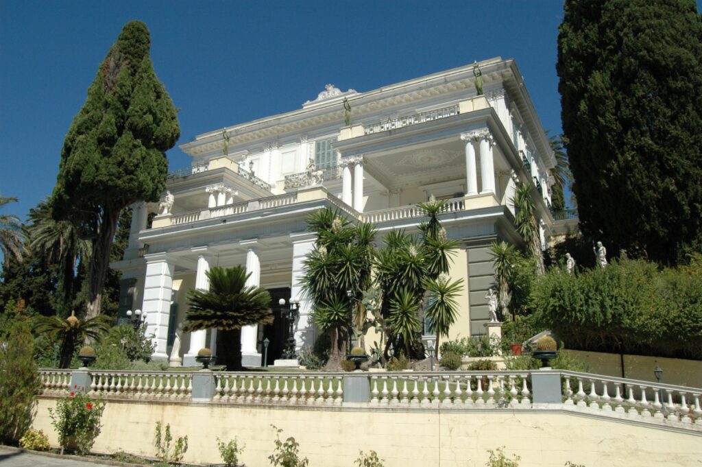 pałac Achillion na wyspie Korfu
