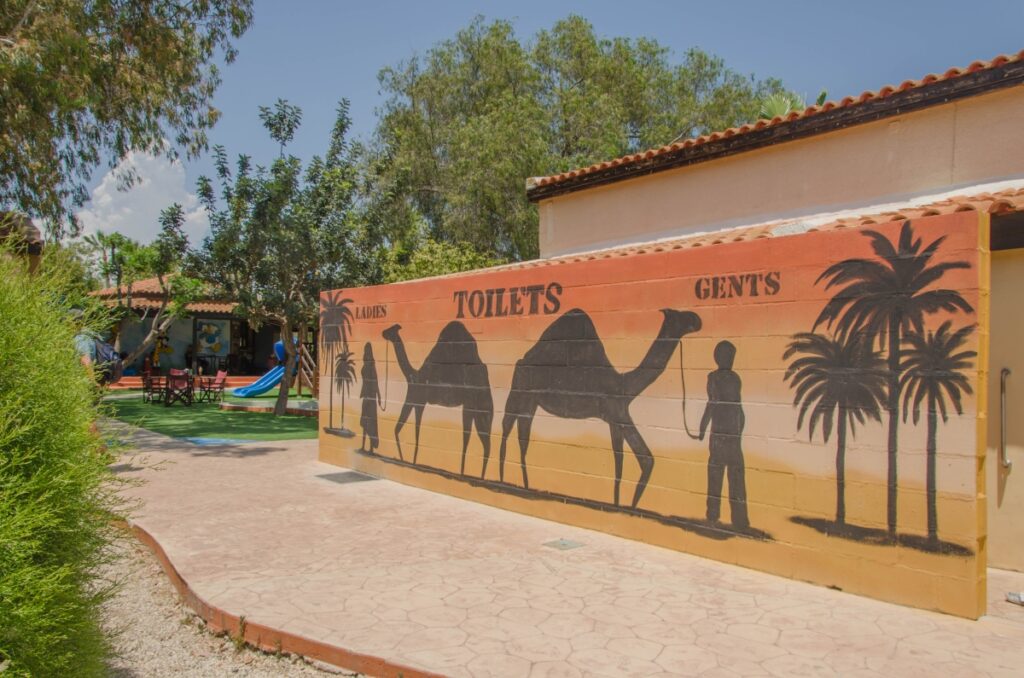 Camel Park Mazatos toaleta