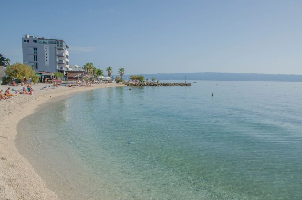 plaże w Podstranie koło Splitu