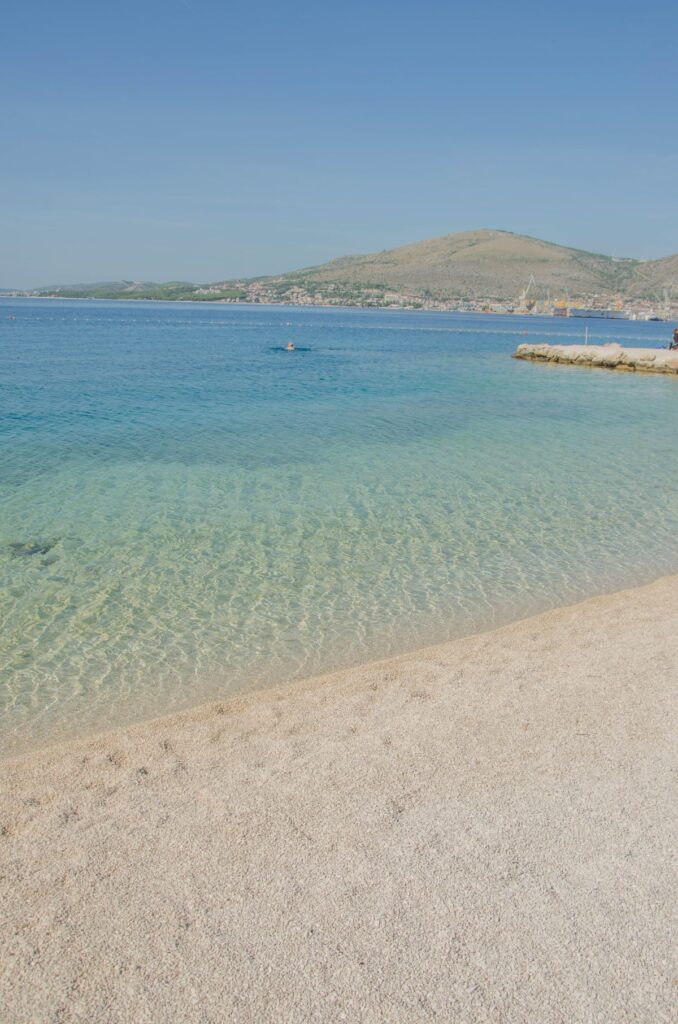 Okrug na wyspie Ciovo, plaża