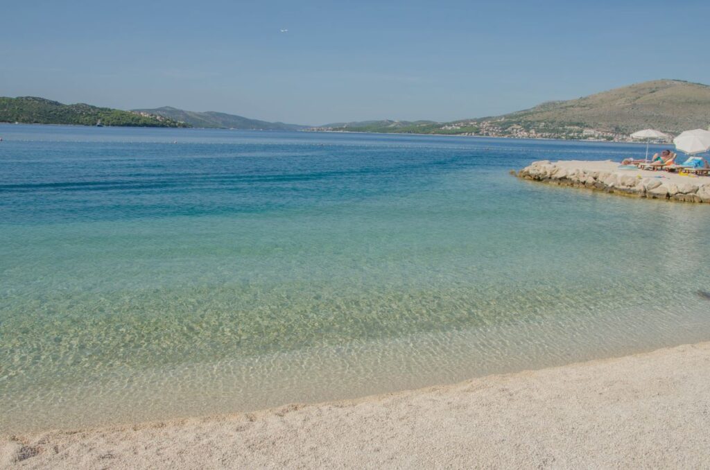 Okrug Gornji, wyspa Ciovo, plaża