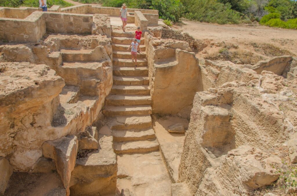 Paphos Cypr Grobowce Królewskie