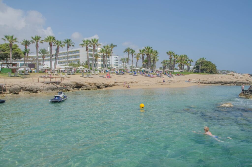 Pafos plaże na Cyprze