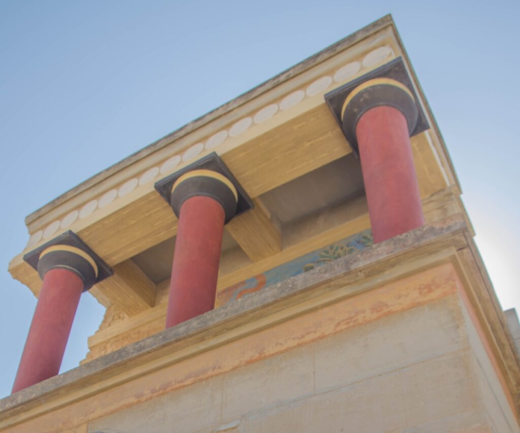 Knossos na Krecie, pałac Minojski