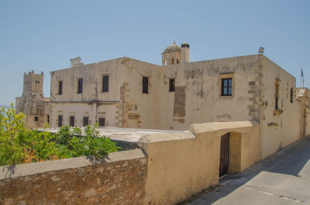 klasztor Gonia Odigitria Monastery w Kolymvari, wyspa Kreta