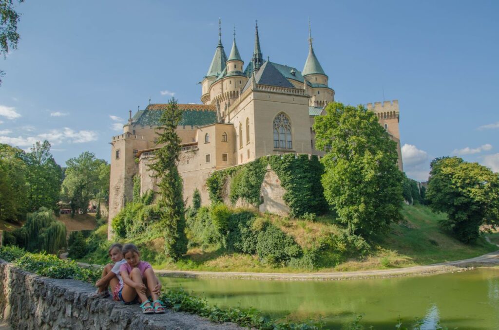 zamek Bojnice Słowacja