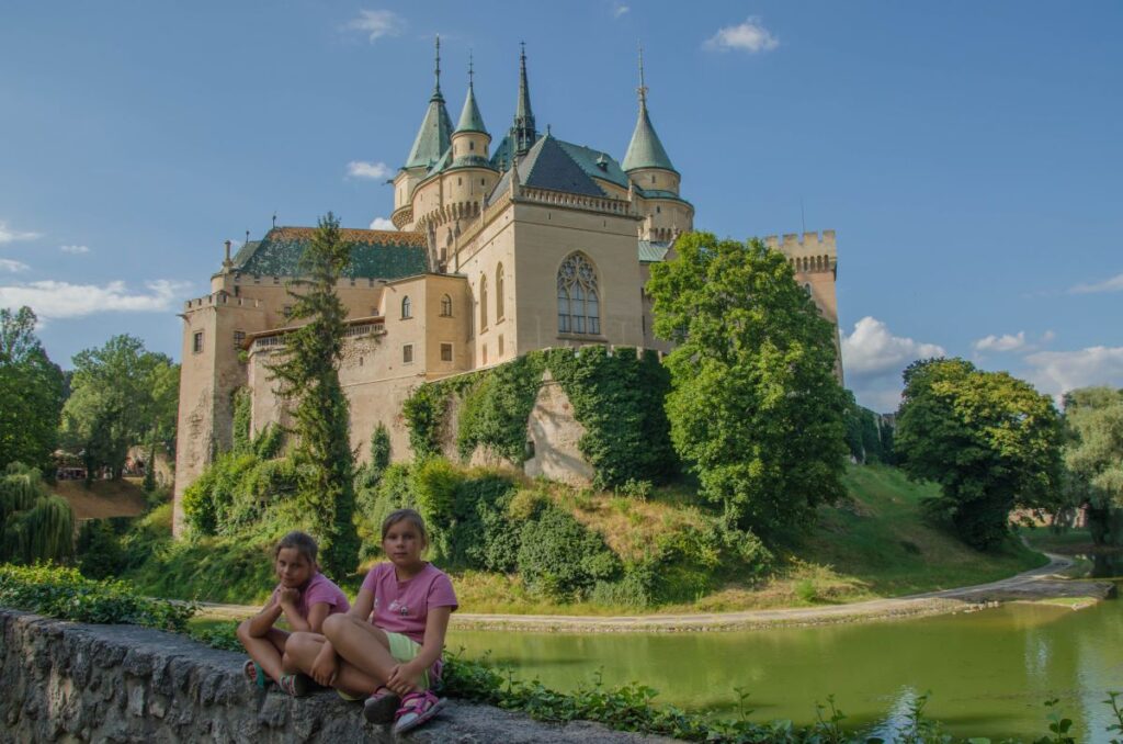 zamek w Bojnicach na Słowacji